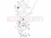 PIAGGIO NRG Power DT Benzin tank