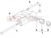 PIAGGIO NRG Power DT Swinging arm