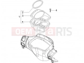 PIAGGIO NRG Power DT Serie Speciale műszerfal