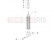 PIAGGIO NRG Power DT Serie Speciale Rear suspension - Shock absorber/s