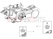 PIAGGIO NRG Power Purejet Engine, assembly