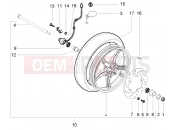 PIAGGIO Front wheel