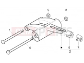 PIAGGIO motorfelfüggesztés