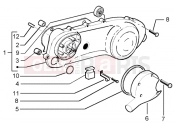 PIAGGIO Transmission cover