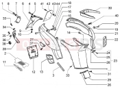 PIAGGIO oldalburkolat