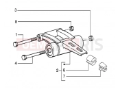 PIAGGIO motorfelfüggesztés
