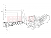 PIAGGIO Cylinder - Piston