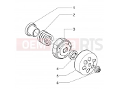 PIAGGIO Fixed half-pulley