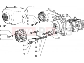 PIAGGIO ventilátor burkolat - olajhűtő