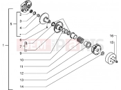 PIAGGIO Driven pulley