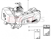 PIAGGIO Sfera RST 80 motor