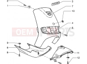 PIAGGIO Sfera RST 80 shieldren-mask