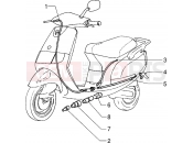 PIAGGIO Sfera RST 80 bowdenek
