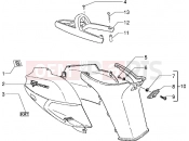 PIAGGIO Skipper 125 Central protection - name plates