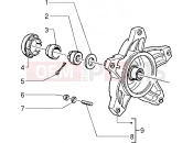 PIAGGIO Skipper 125 Rear brake drum