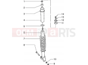 PIAGGIO Skipper 125 Rear damper