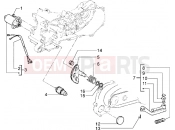 PIAGGIO Skipper 125 Starting motor-starter lever