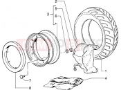 PIAGGIO Skipper 125 Wheel