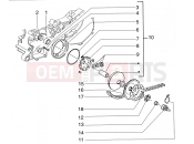 PIAGGIO Half-pulley assy., driving