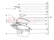 PIAGGIO Helmet compartment