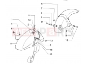 PIAGGIO Mudguards