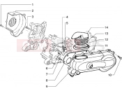 PIAGGIO Transmission cover