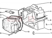 PIAGGIO Skipper 150 4T hengerburkolat
