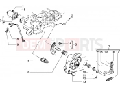 PIAGGIO Starting motor-starter lever