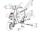 PIAGGIO bowdenek