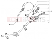 PIAGGIO Handlebars component parts