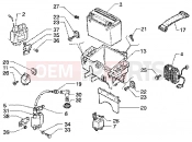 PIAGGIO Super Hexagon GTX 180 Battery