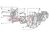 PIAGGIO Super Hexagon GTX 180 Crankase