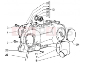 PIAGGIO Super Hexagon GTX 180 Crankcase cooling