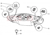 PIAGGIO Super Hexagon GTX 180 Electrical device