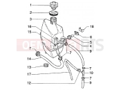 PIAGGIO Super Hexagon GTX 180 Expansion tank