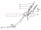 PIAGGIO Super Hexagon GTX 180 Handlebars component parts