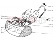 PIAGGIO Super Hexagon GTX 180 Headlamp