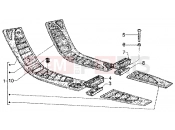 PIAGGIO Super Hexagon GTX 180 Mat set