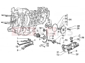 PIAGGIO Super Hexagon GTX 180 Pump group-oil pan