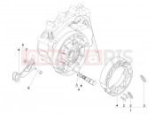 PIAGGIO Typhoon 125 4T 2V (USA) Rear brake - Brake jaw