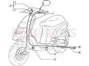 PIAGGIO Transmissions-Rear brake-speedometr (kms)