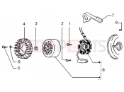 PIAGGIO Typhoon 50 (U.S.A.) FLYWHEEL MAGNETO