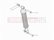 PIAGGIO Typhoon 50 2T (LBMC501) Rear suspension - Shock absorber/s