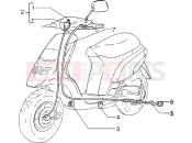 PIAGGIO Transmissions-Rear brake-speedometr (kms)