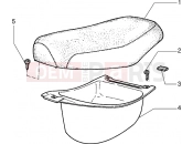 PIAGGIO Velofax ülés