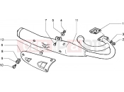 PIAGGIO Velofax kipufogó