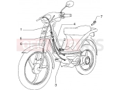 PIAGGIO Velofax bowdenek