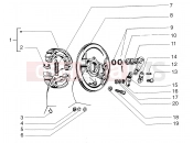 PIAGGIO Brake shoes