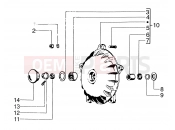 PIAGGIO Front drum
