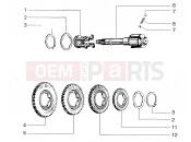 PIAGGIO Gear box